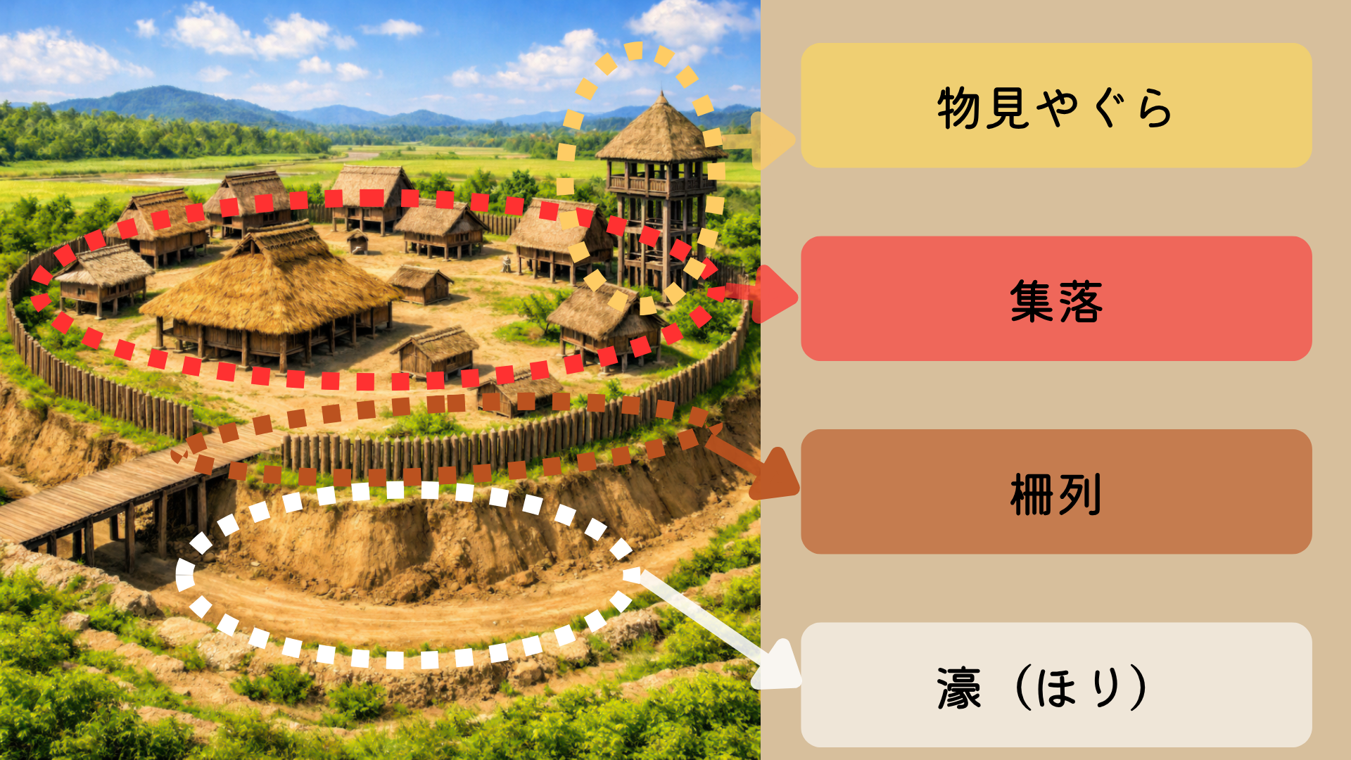 環濠集落の構造