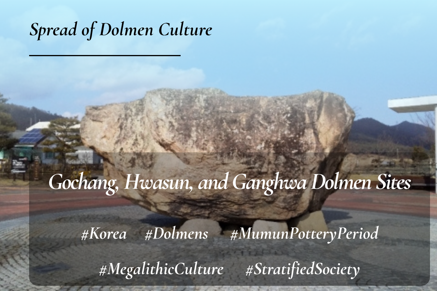 Korean dolmen sites