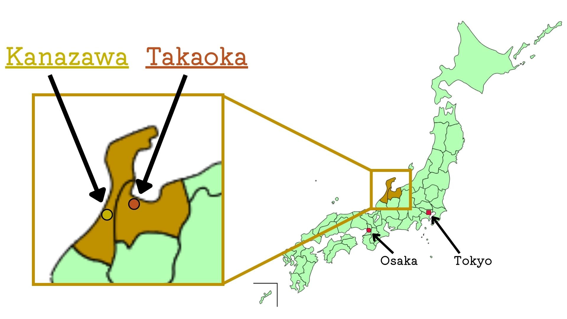 北陸地図