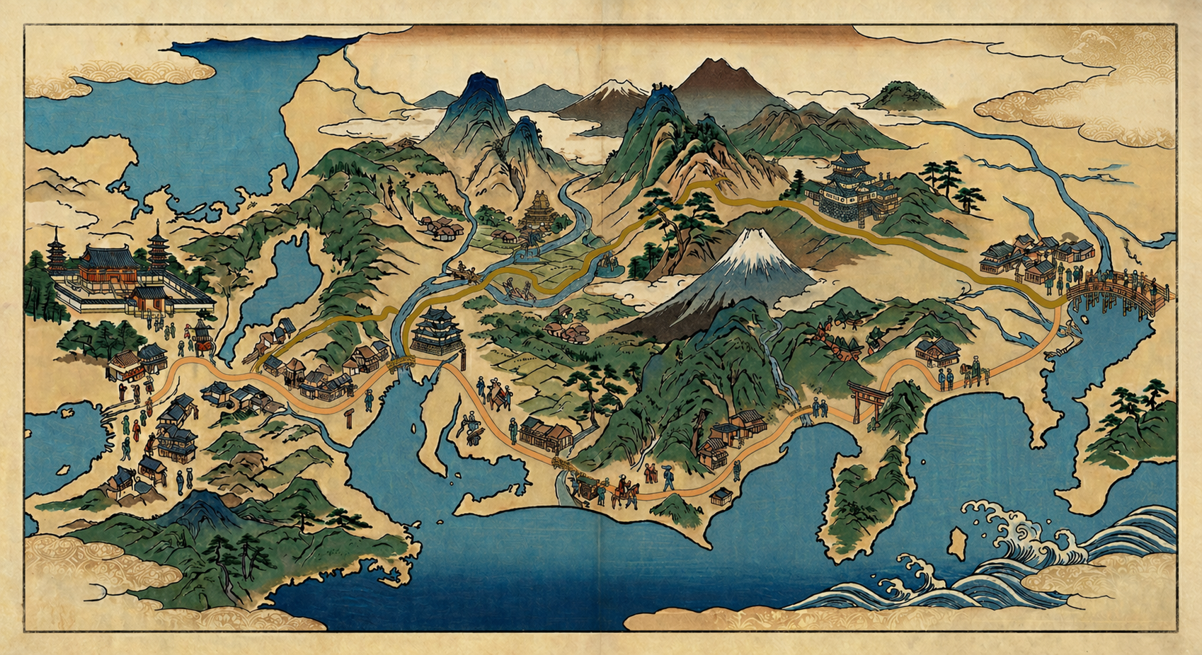 東海道と中山道