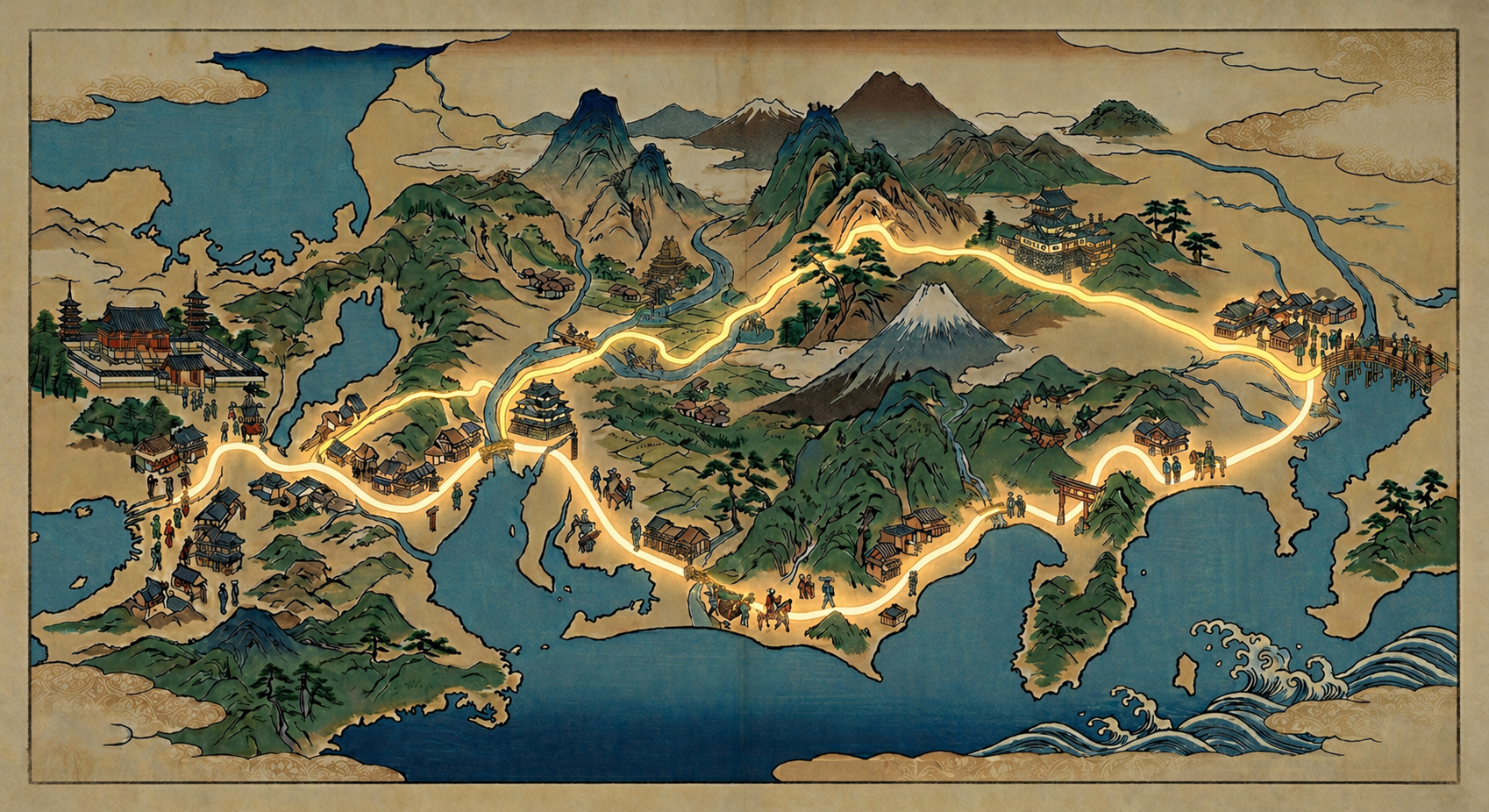 東海道と中山道