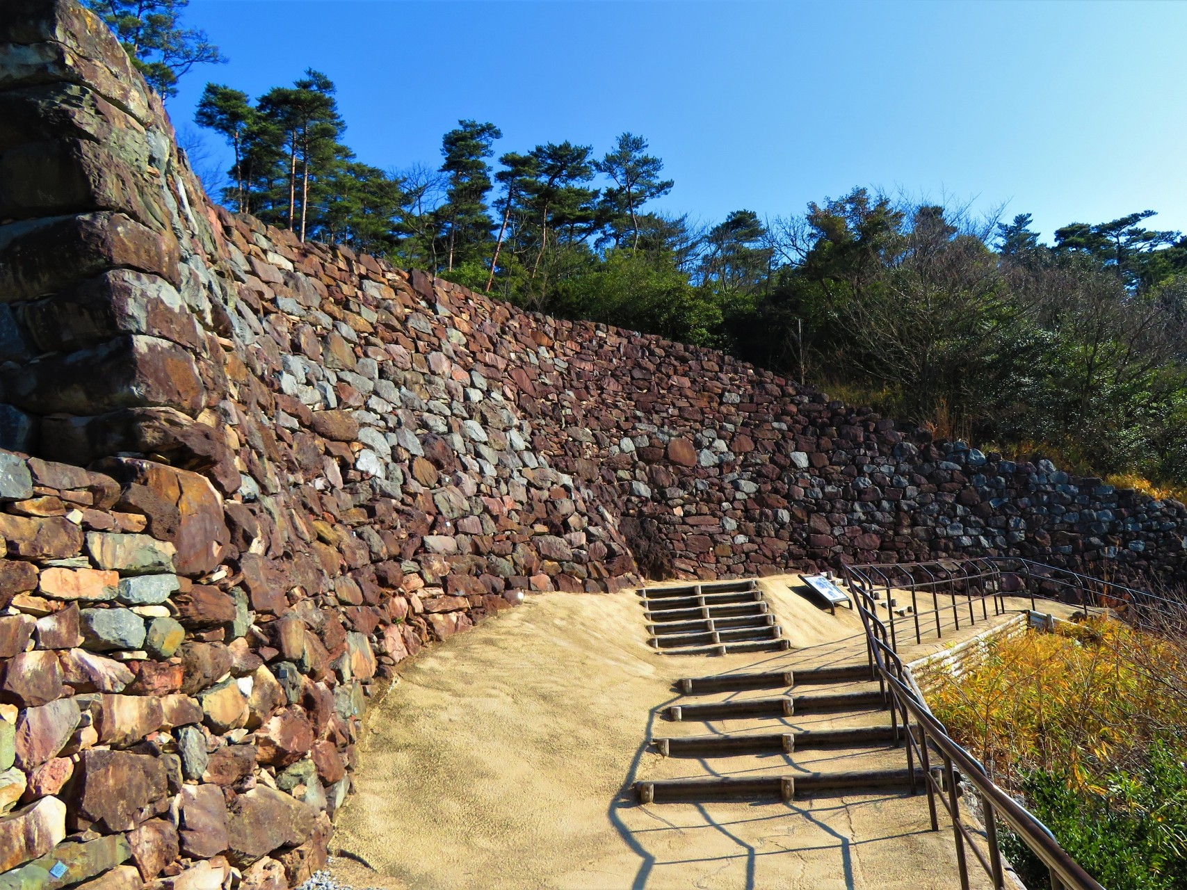 屋嶋城跡