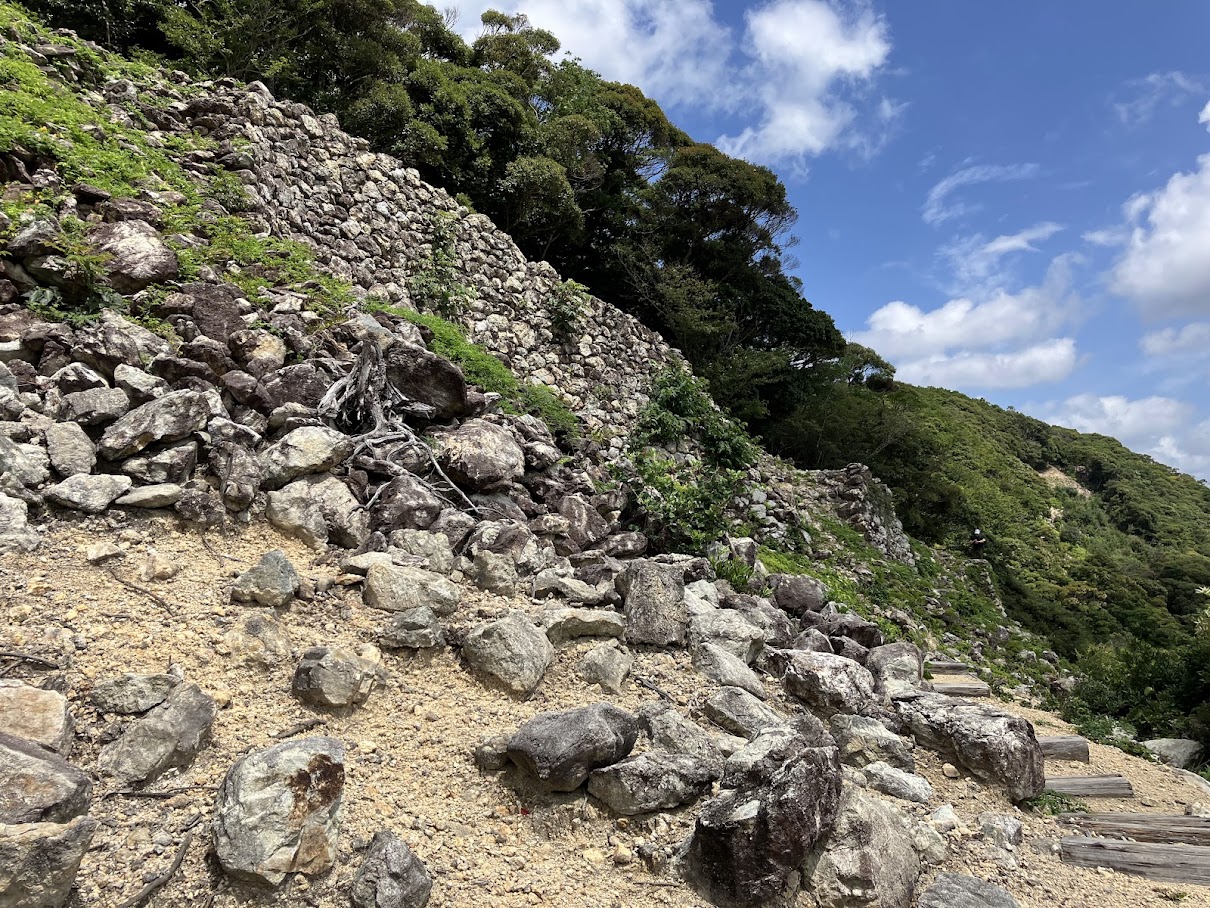 金田城跡