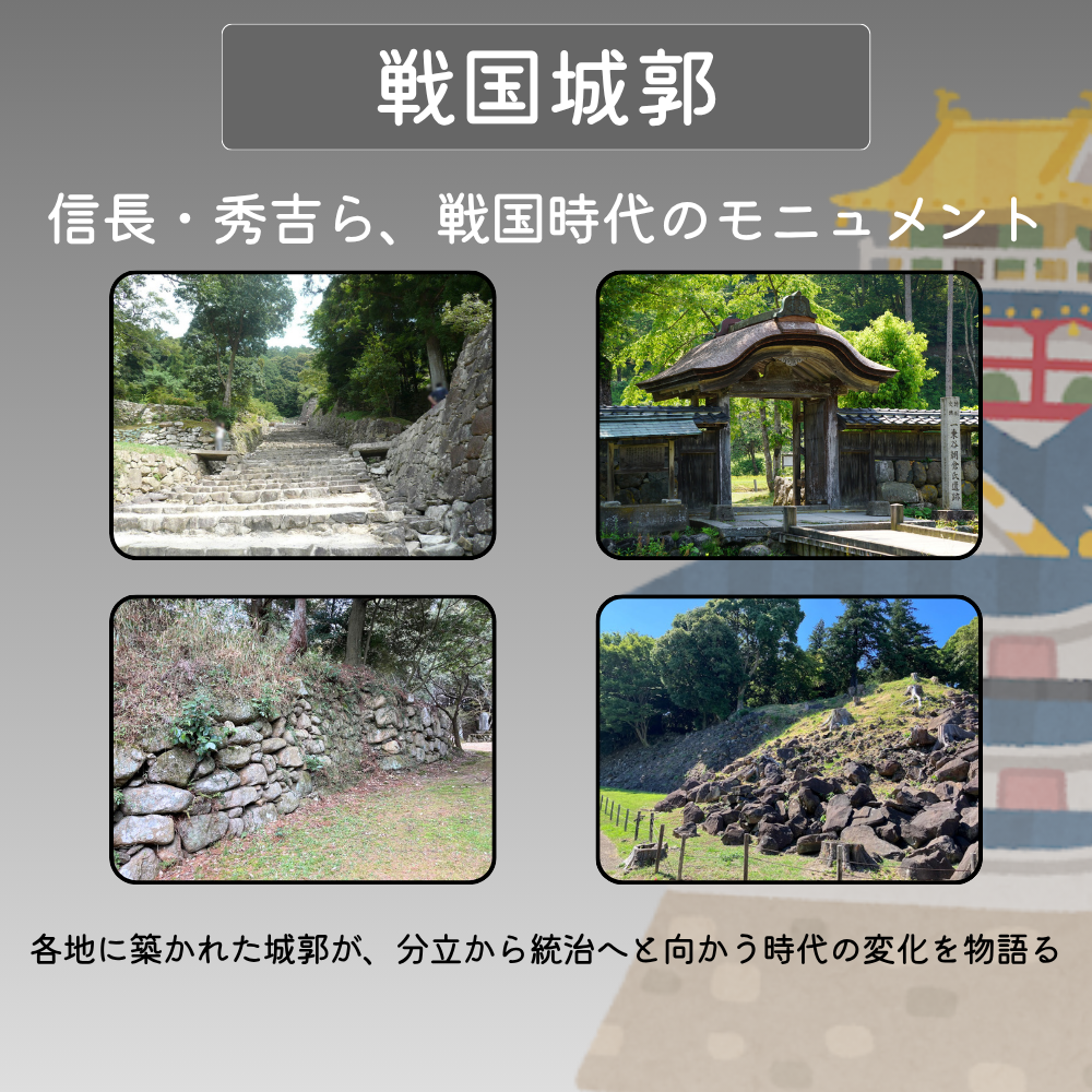戦国城郭-信長・秀吉ら、戦国時代のモニュメント-