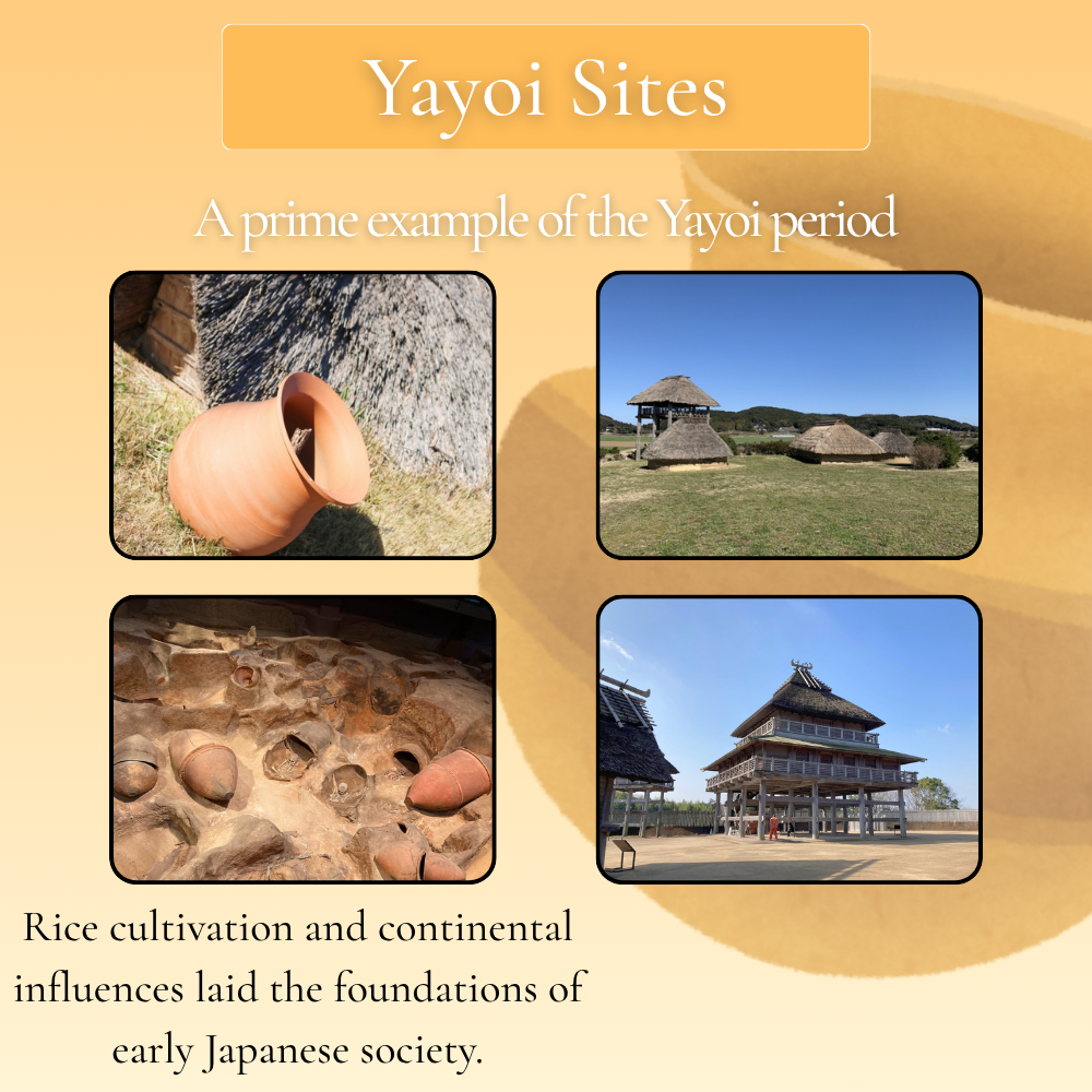 Yayoi Sites - A prime example of the Yayoi period