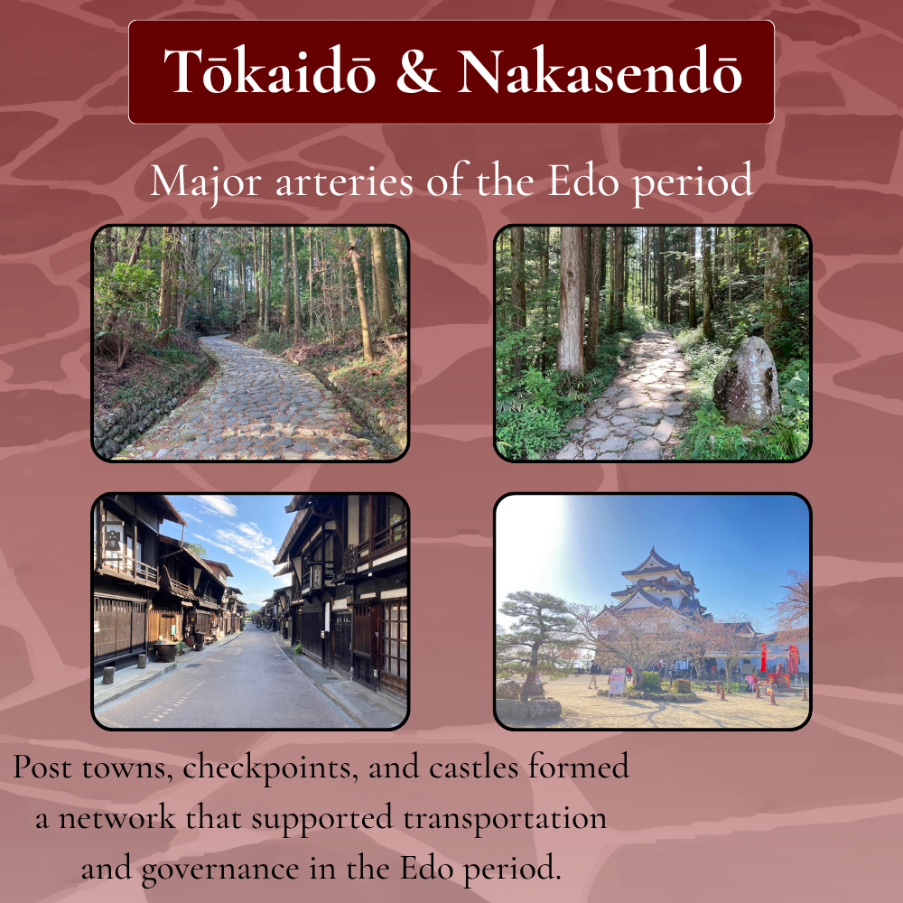 Tōkaidō & Nakasendō - Major areties of the Edo period