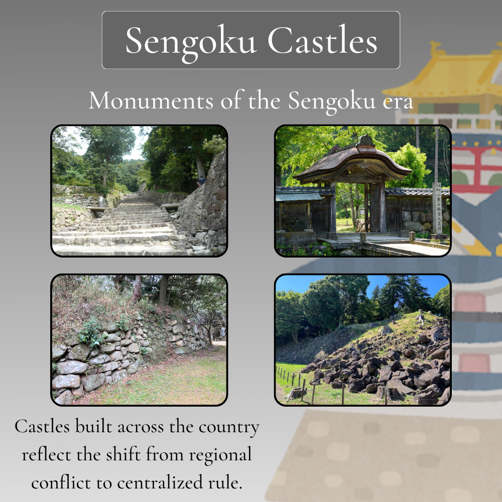 Sengoku Castle - Monuments of the Sengoku era